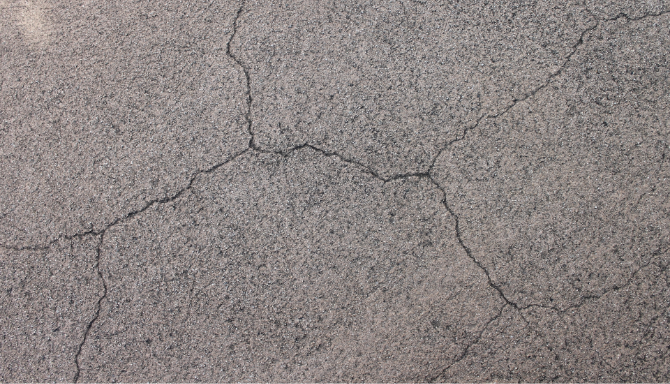 コンクリートにひびが入る原因と補修の種類などを解説